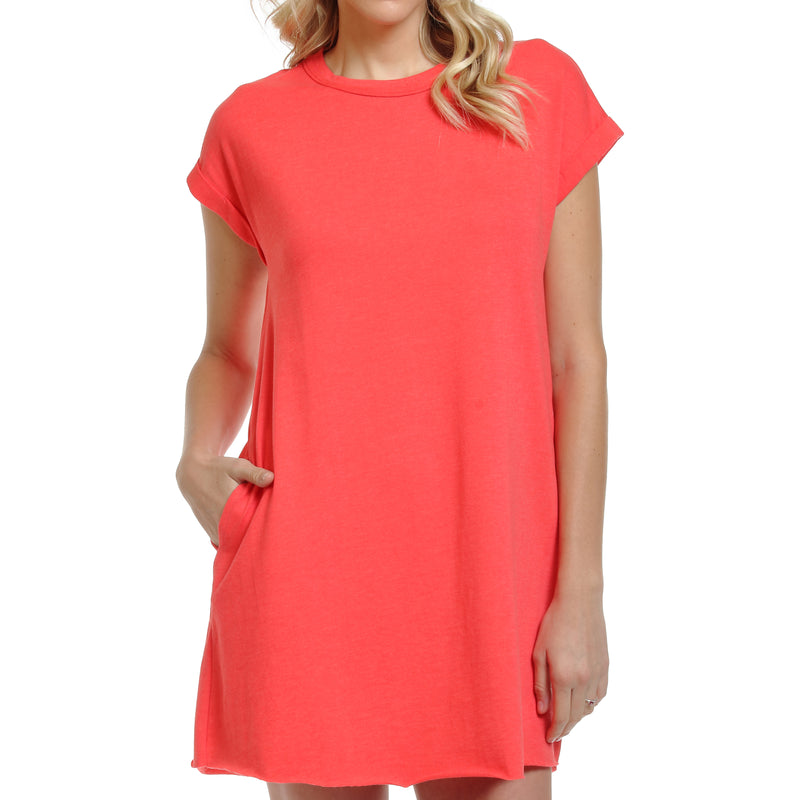 Adventure Awaits Crew Neck Dress