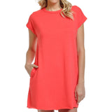 Adventure Awaits Crew Neck Dress