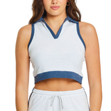 Lucky In Love Crop Tank