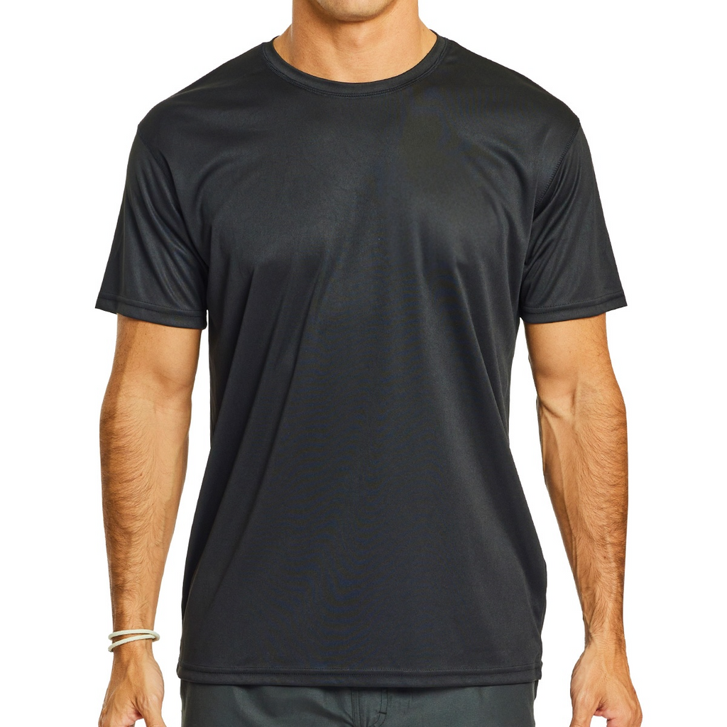 Wave Men’s Short Sleeve Rashguard – UPF 50+ Sun Protection