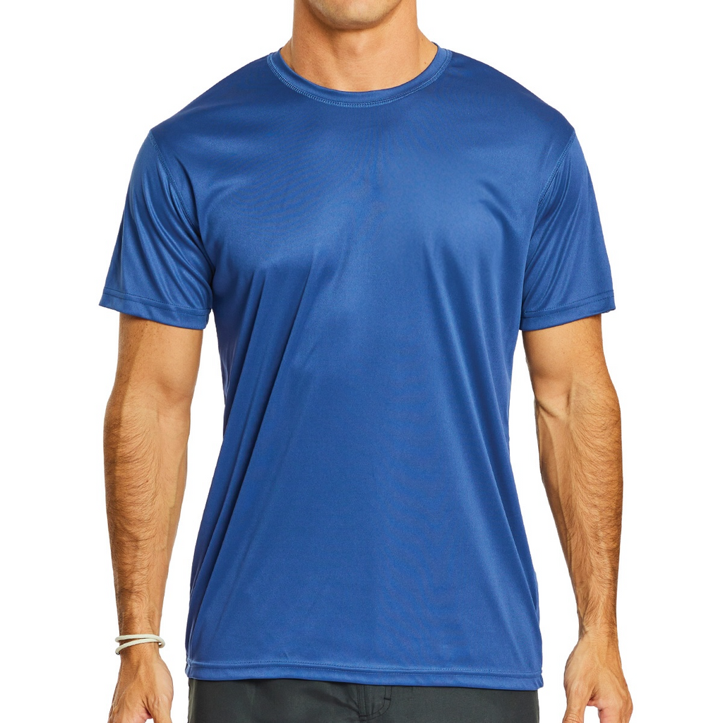 Wave Men’s Short Sleeve Rashguard – UPF 50+ Sun Protection