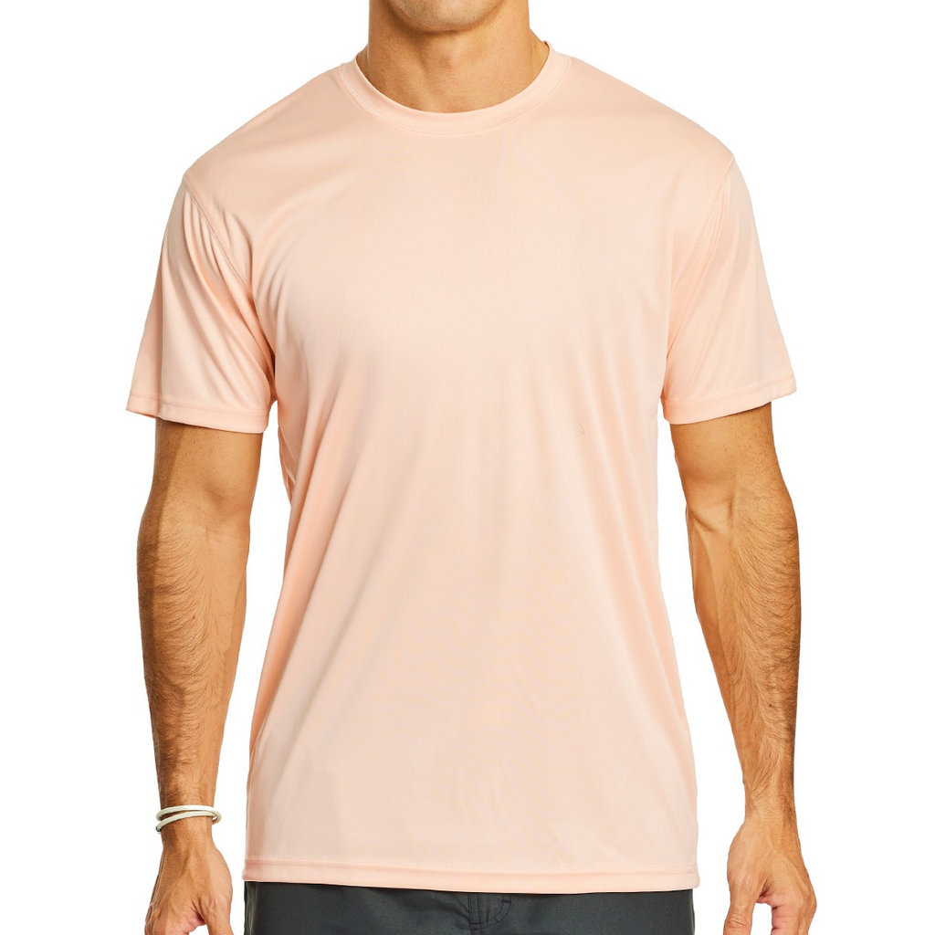 Wave Men’s Short Sleeve Rashguard – UPF 50+ Sun Protection