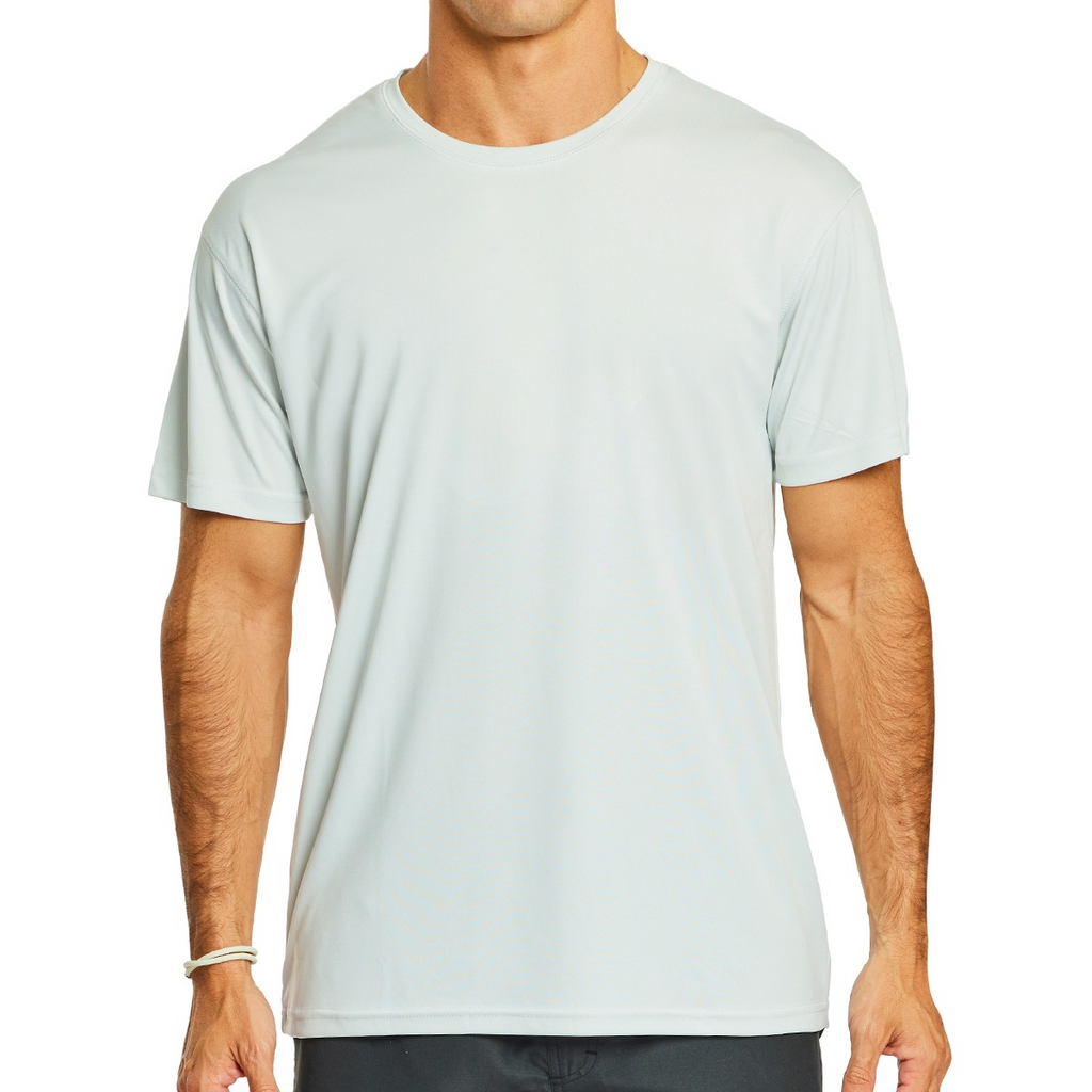 Wave Men’s Short Sleeve Rashguard – UPF 50+ Sun Protection