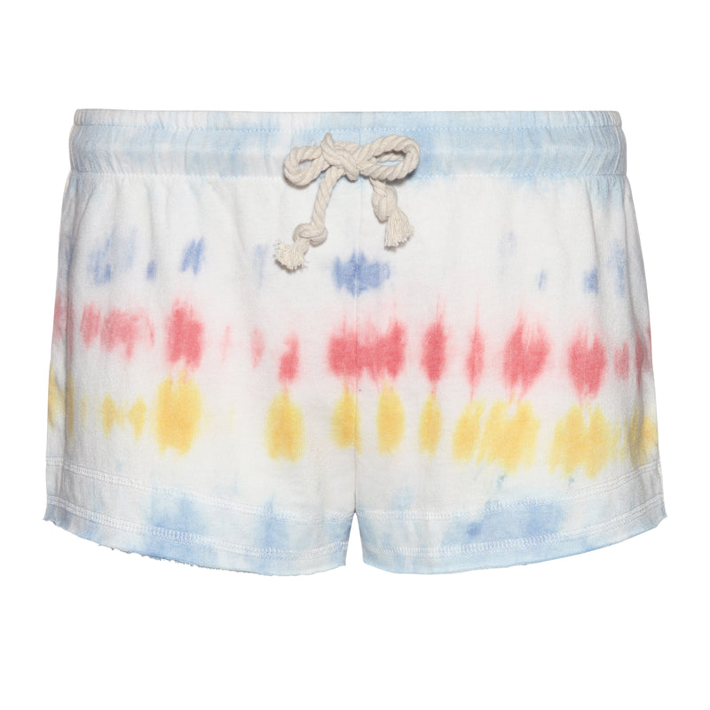 Waves And Rays Tie Dye Shorts