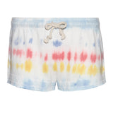 Waves And Rays Tie Dye Shorts