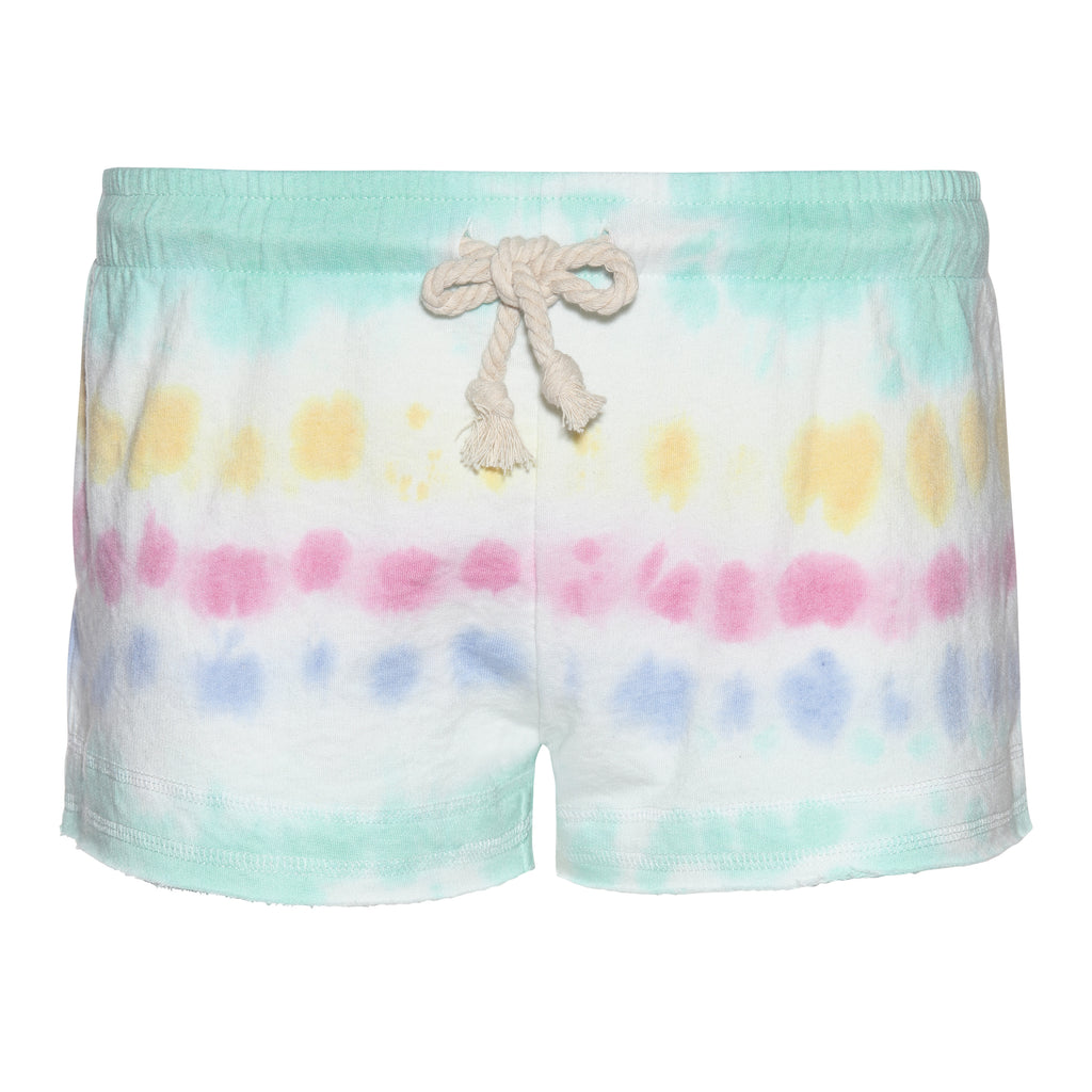 Waves And Rays Tie Dye Shorts