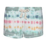 Waves And Rays Tie Dye Shorts