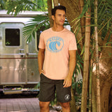 Wave Men’s Short Sleeve Rashguard – UPF 50+ Sun Protection