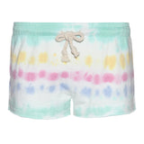 Waves And Rays Tie Dye Shorts