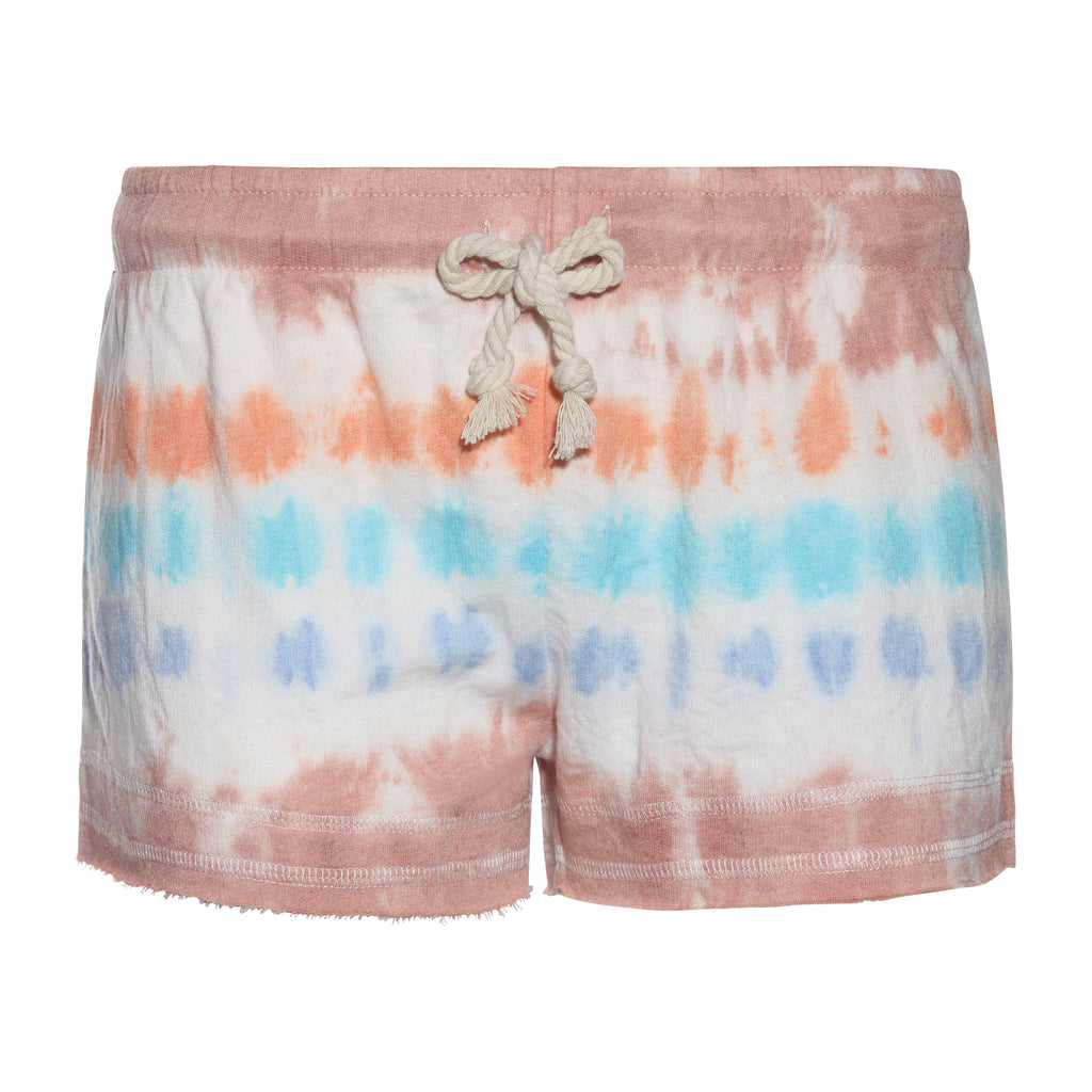 Waves And Rays Tie Dye Shorts